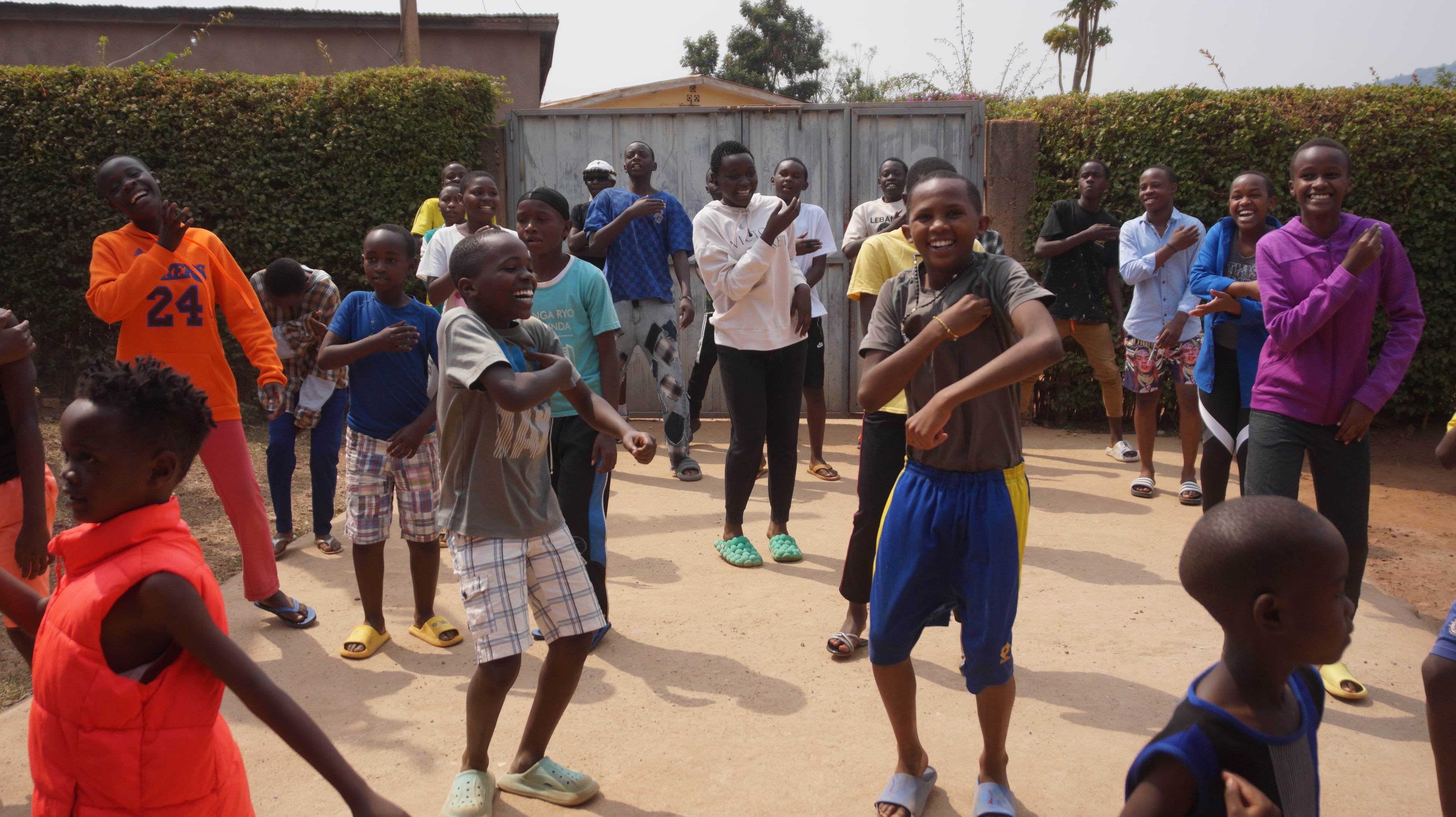 Children in Rwanda receiving education and support from Reclaim Hope