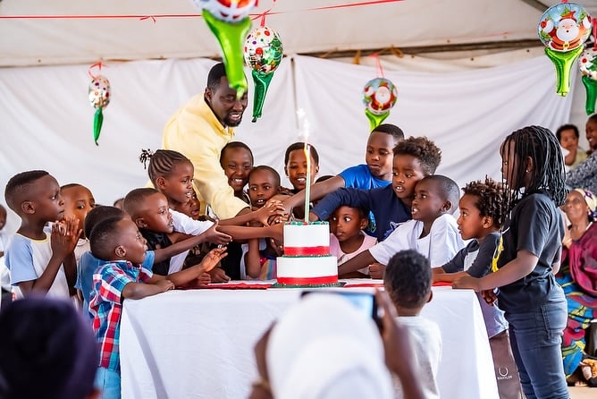 Children in Rwanda receiving education and support from Reclaim Hope